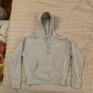 champion grey sweatshirt